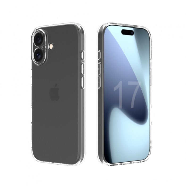 Capa iPhone 17 Silicone Transparente