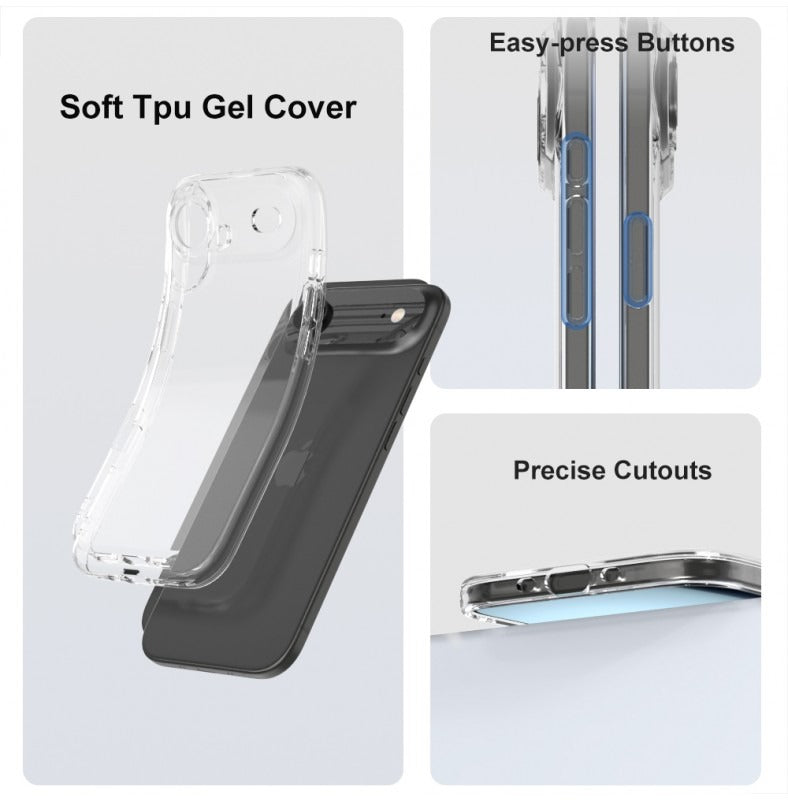 Capa iPhone Air Silicone Transparente