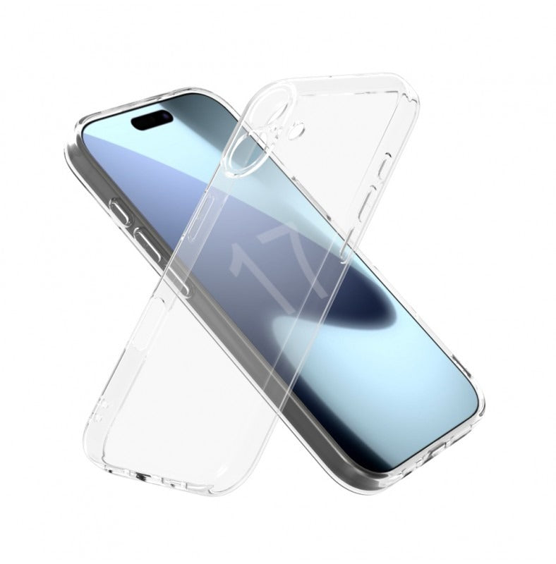 Capa iPhone 17 Silicone Transparente