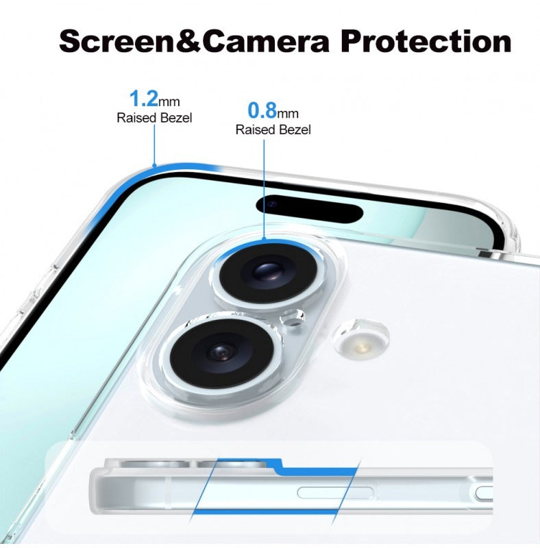 Capa iPhone 16 Plus Silicone Transparente