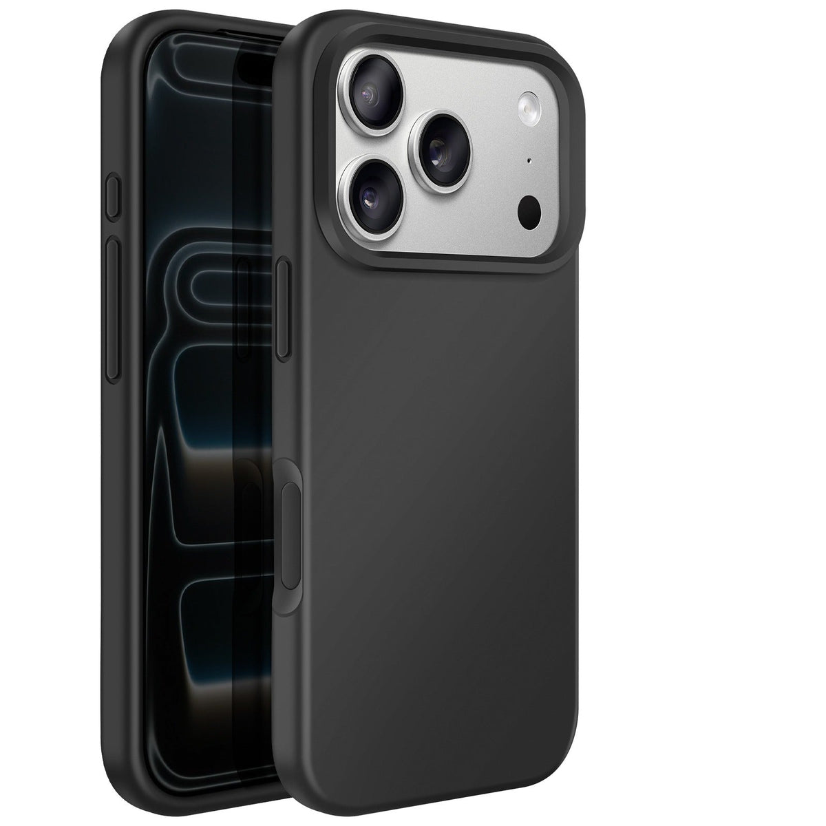 Capa iPhone 18 Pro Silicone Preto