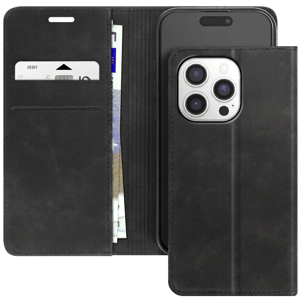 Capa iPhone 16 Pro Flipcover Preta