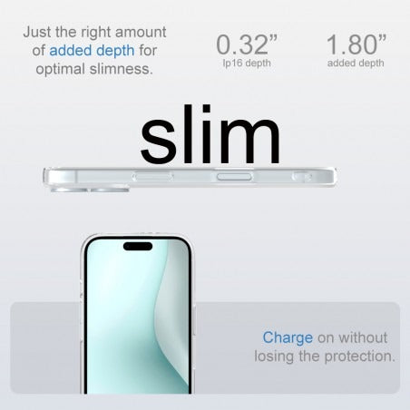 Capa iPhone 16 Silicone Transparente