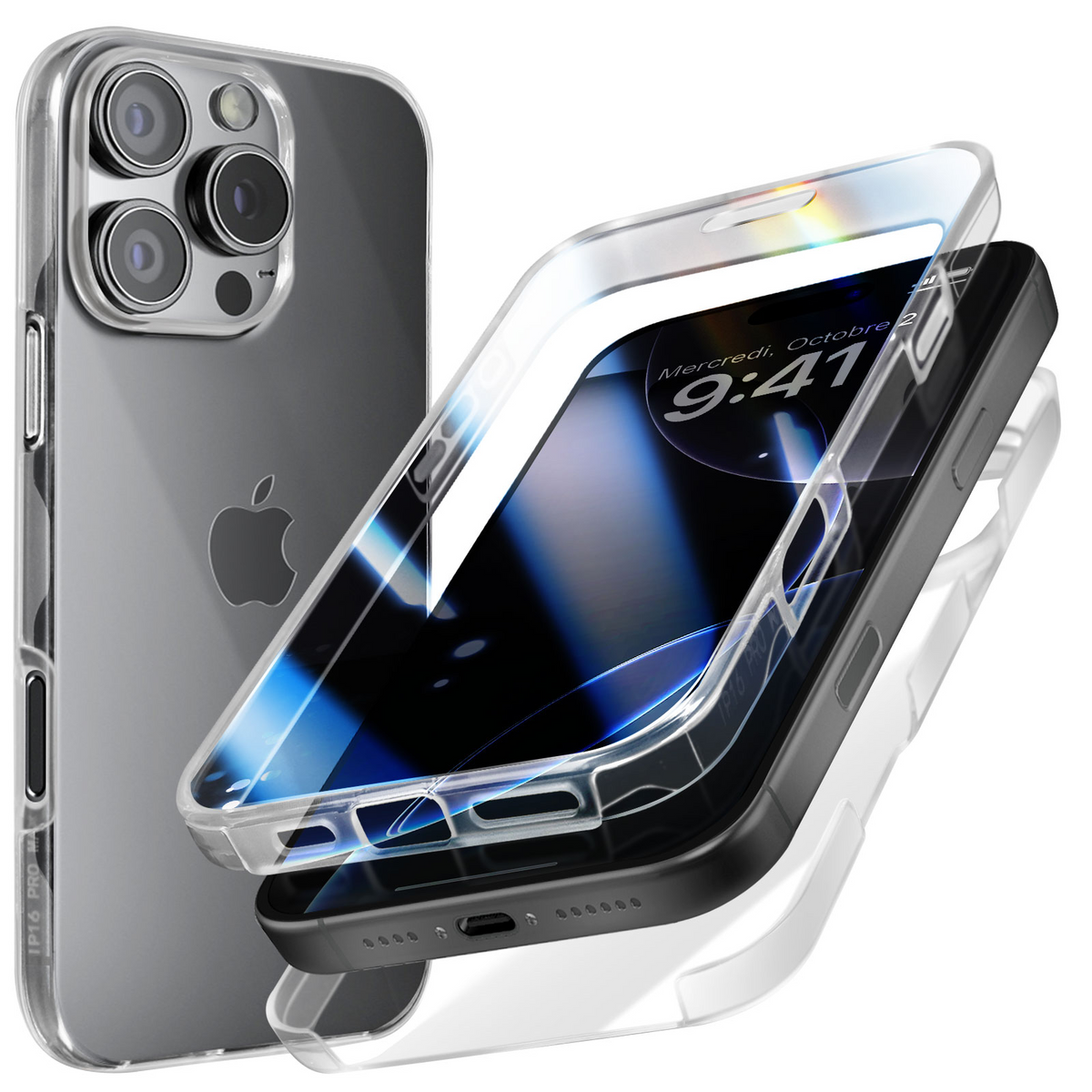 Capa iPhone 16 Pro Proteção 360º