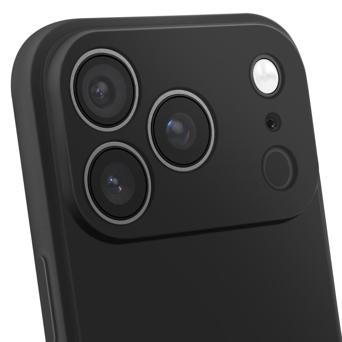 Capa iPhone 17 Pro Silicone Preto