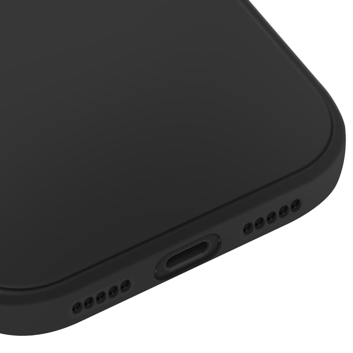 Capa iPhone 17 Pro Silicone Preto