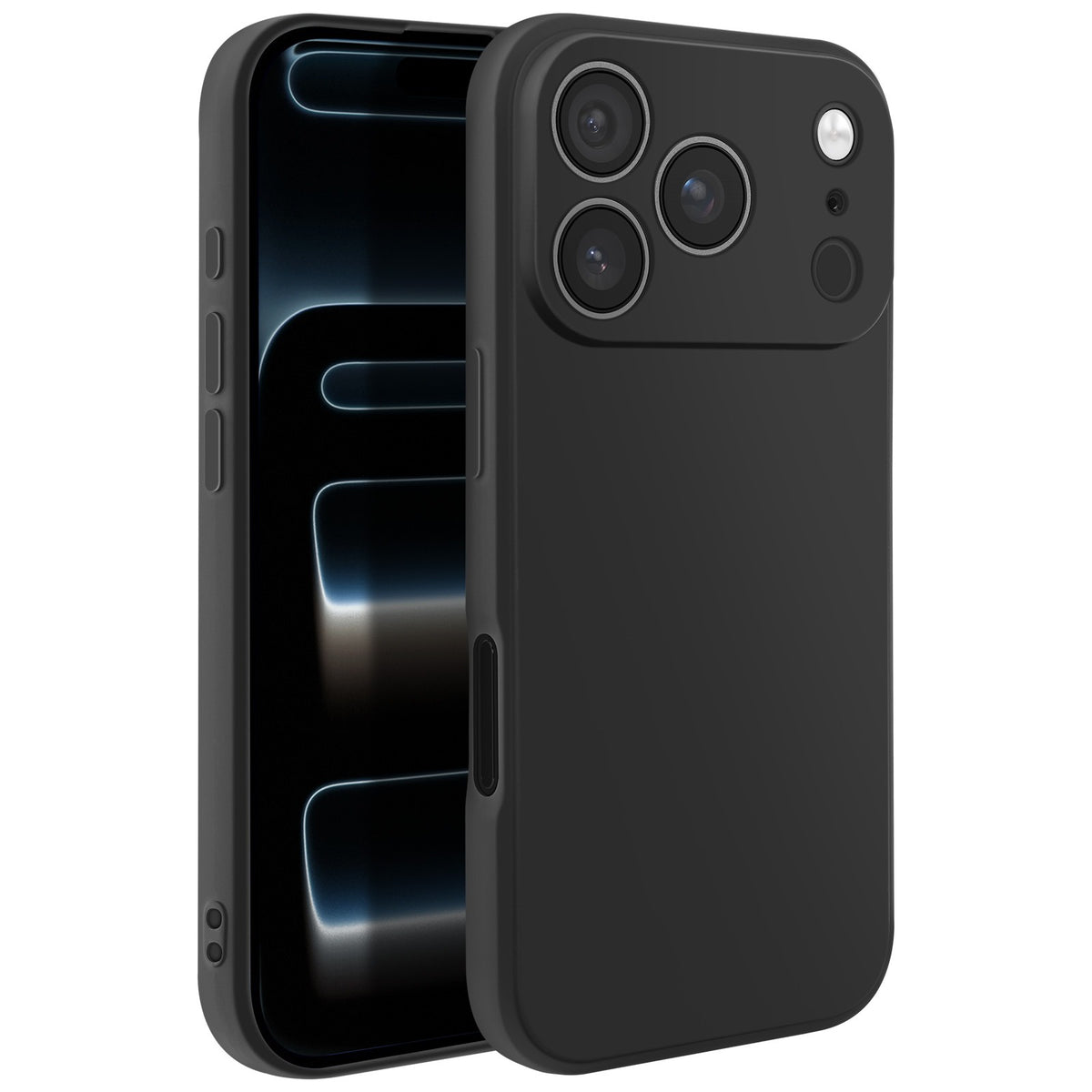Capa iPhone 17 Pro Silicone Preto