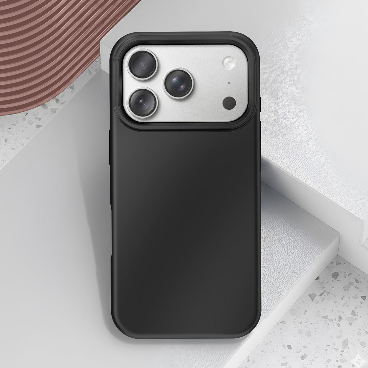 Capa iPhone 18 Pro Silicone Preto