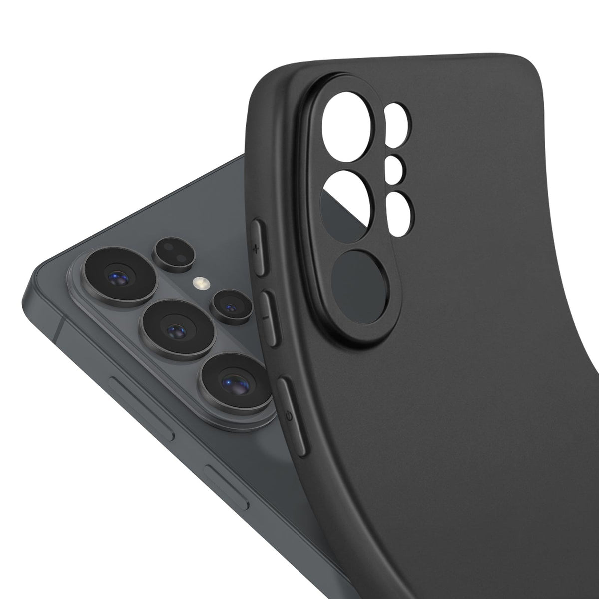 Capa Samsung S26 Ultra Silicone Preto