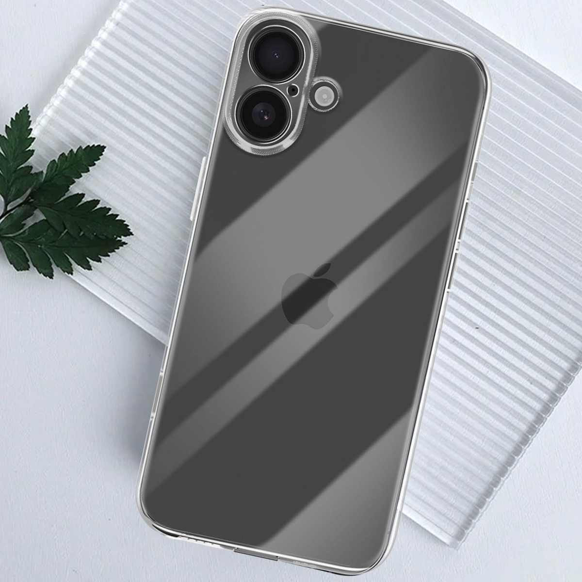 Capa iPhone 16 Silicone Transparente