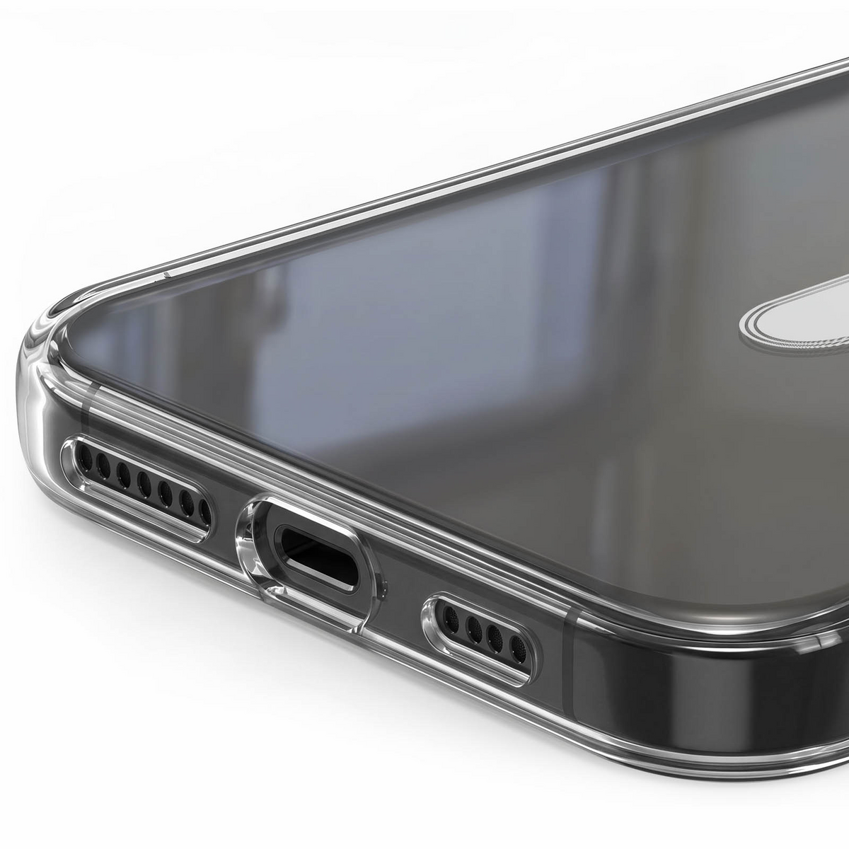 Capa iPhone 15 Plus Magsafe Transparente