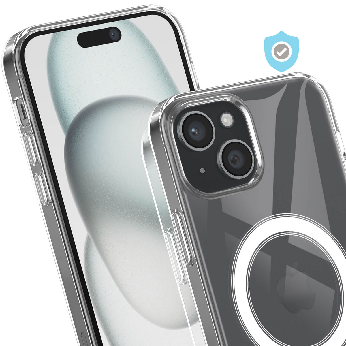 Capa iPhone 15 Plus Magsafe Transparente