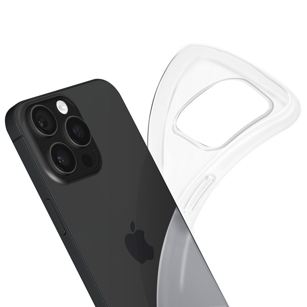 Capa iPhone 16 Pro Silicone Transparente