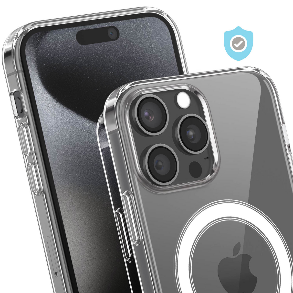 Capa iPhone 15 Pro Magsafe Transparente