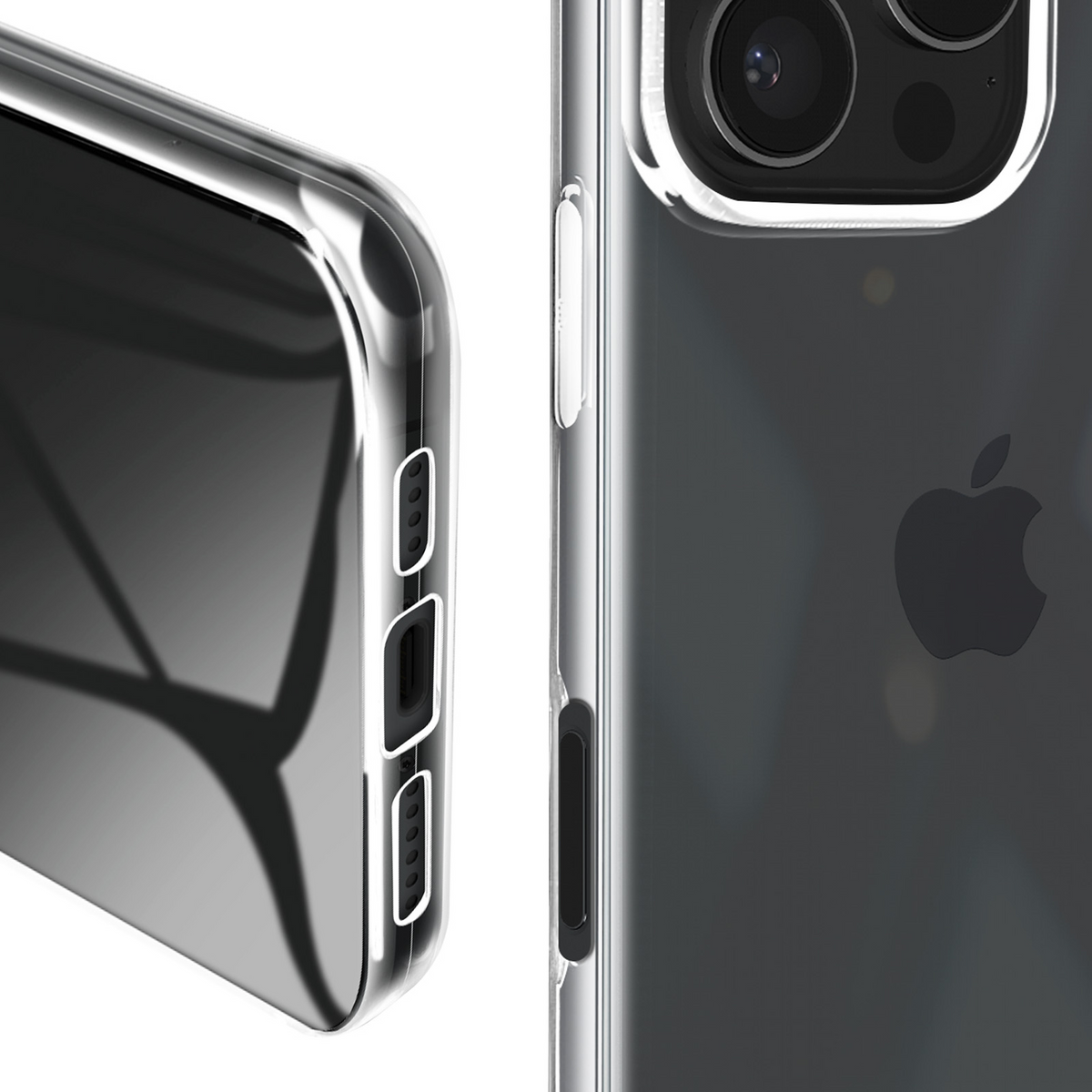 Capa iPhone 16 Pro Silicone Transparente