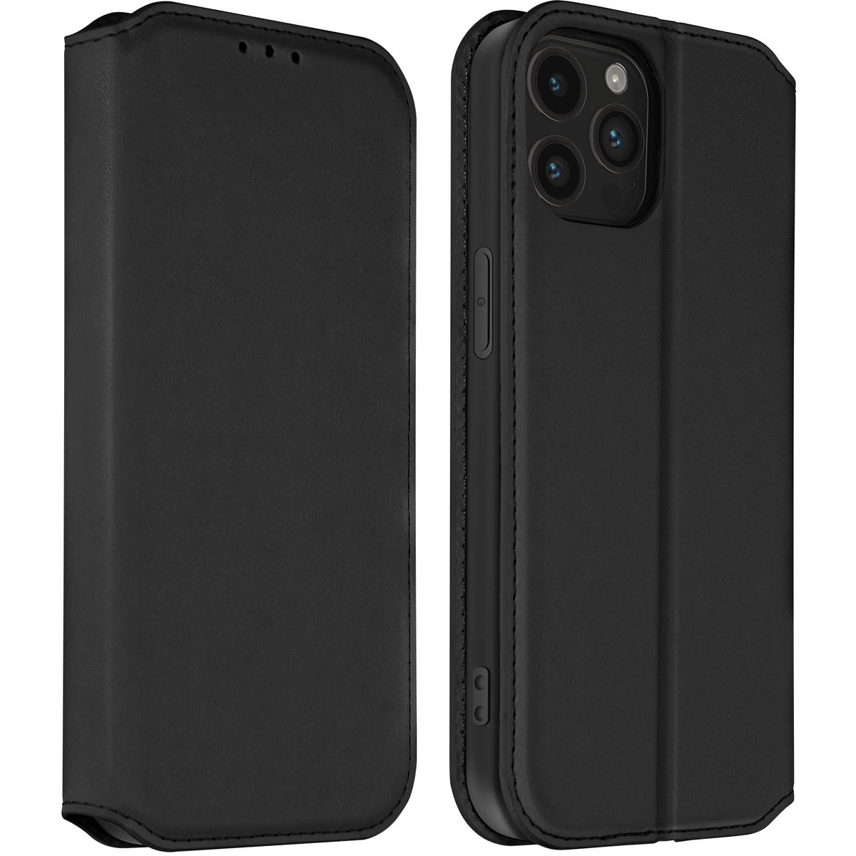 Capa iPhone 15 Pro Max Flipcover Preta