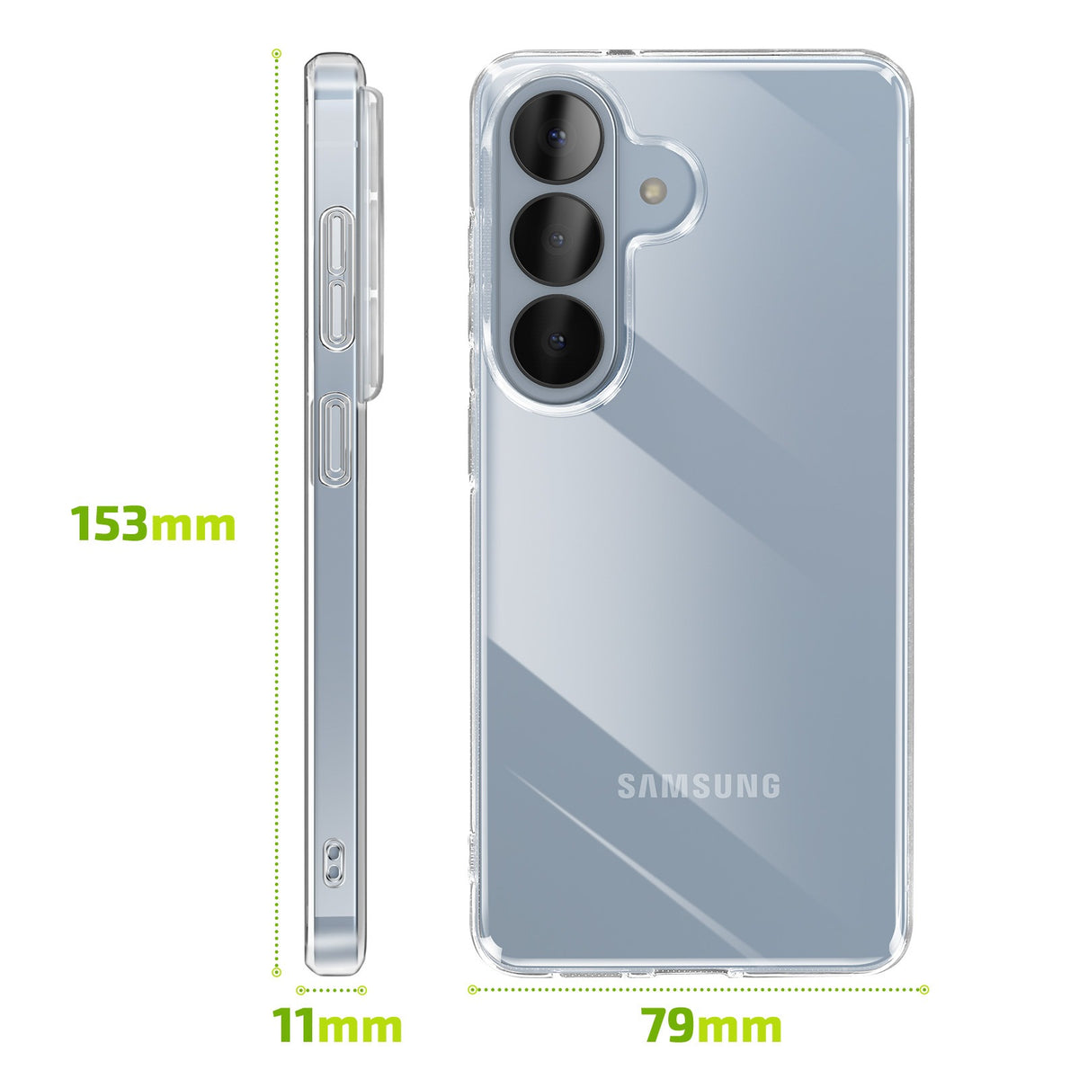 Capa Samsung S26 Plus Silicone Transparente