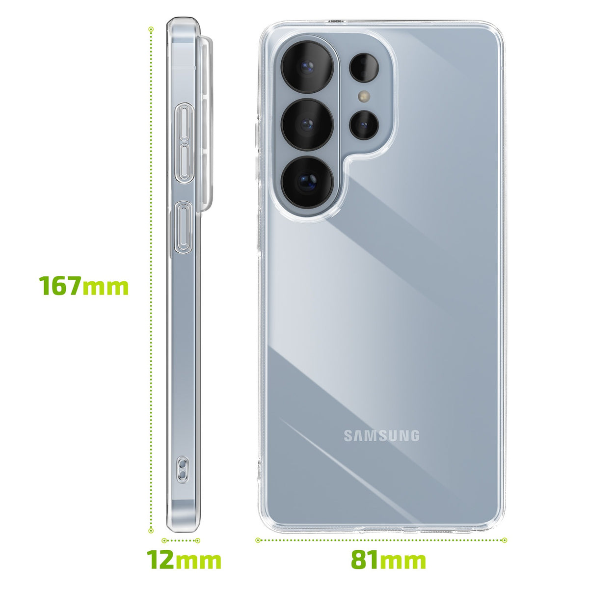 Capa Samsung S26 Ultra Silicone Transparente