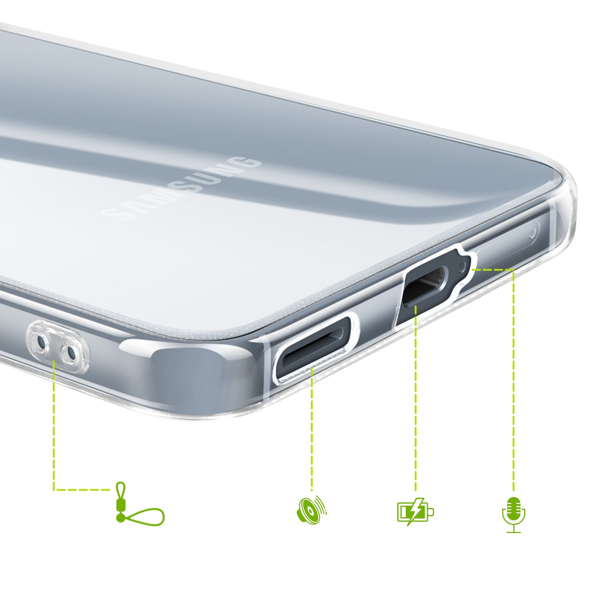 Capa Samsung S26 Plus Silicone Transparente