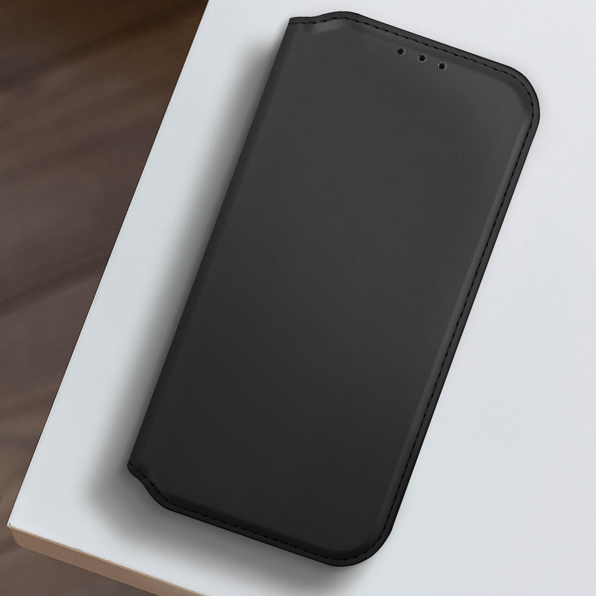 Capa iPhone 15 Pro Max Flipcover Preta