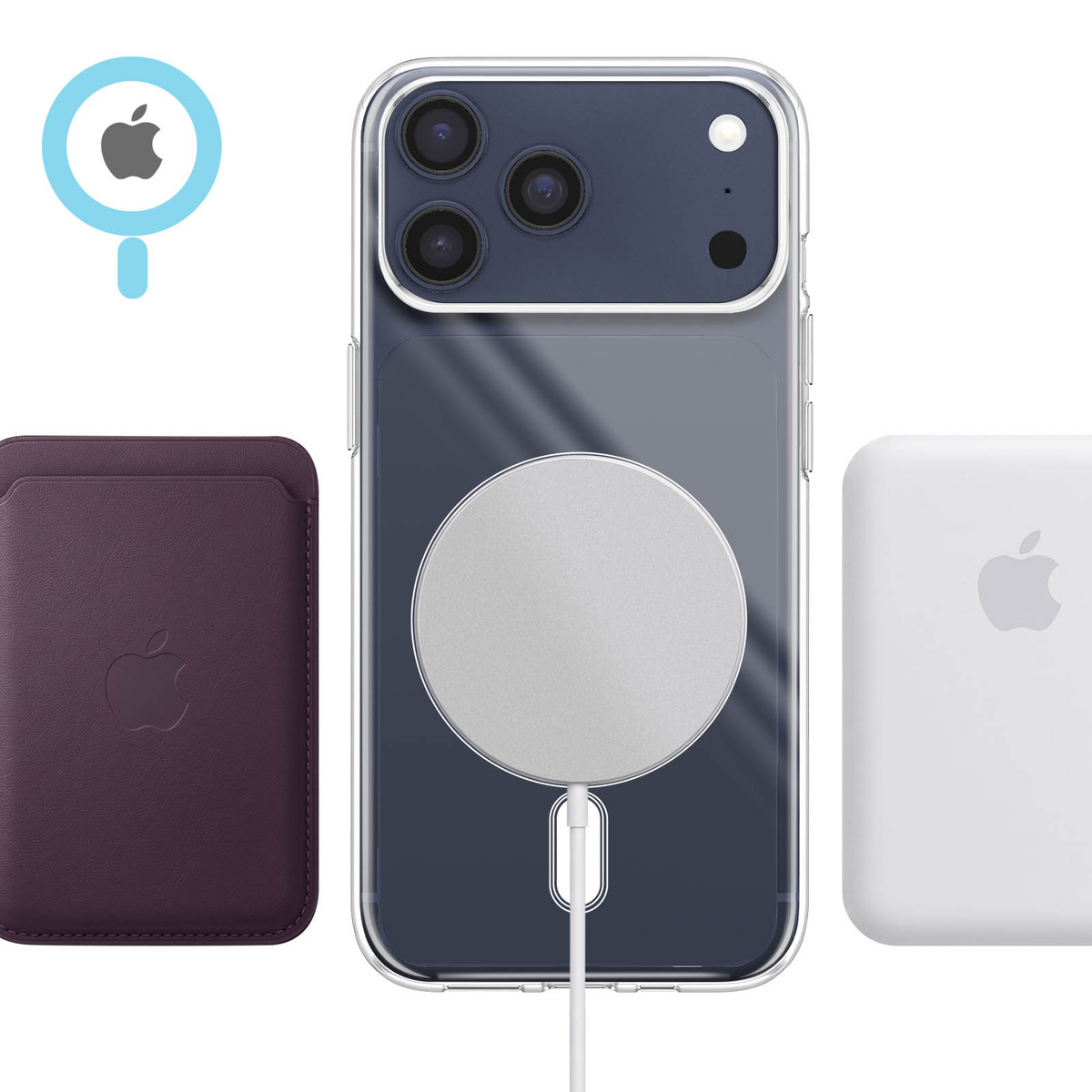 Capa iPhone 18 Pro Magsafe Transparente