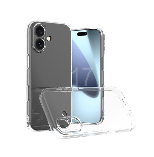 Capa iPhone 17 Silicone Transparente