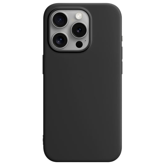 Capa iPhone 15 Pro Max Silicone Preto