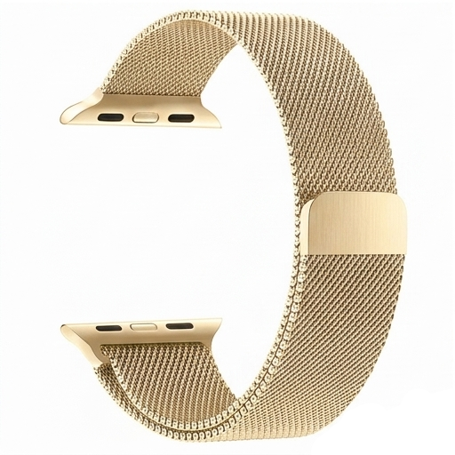 Bracelete Apple Watch Metálica 42/44/45MM Gold