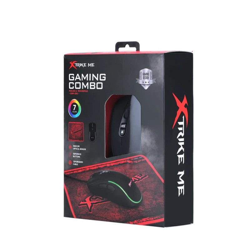Rato Gaming Xtrike Me GMP-290 com Tapete