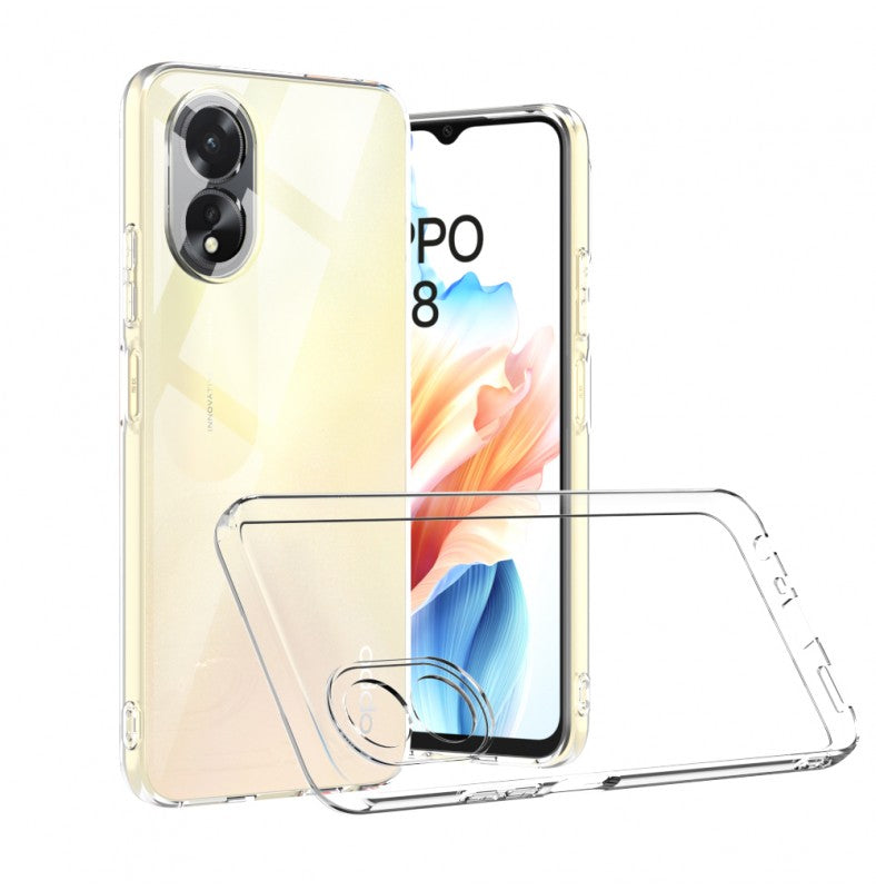 Capa OPPO A18 Silicone Transparente
