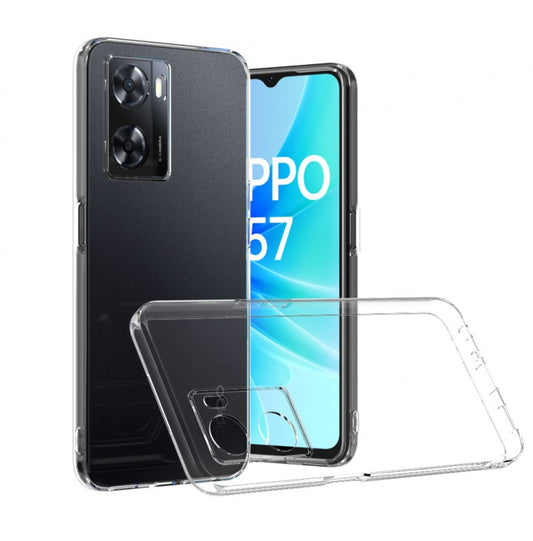 Capa OPPO A57s Silicone Transparente