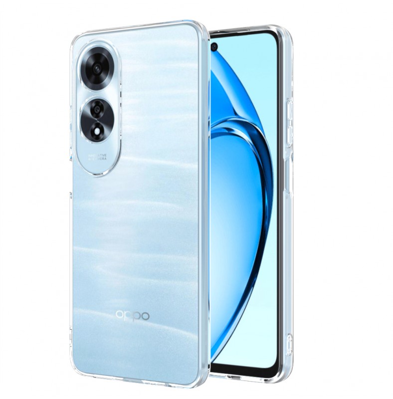 Capa OPPO A60 4G Silicone Transparente