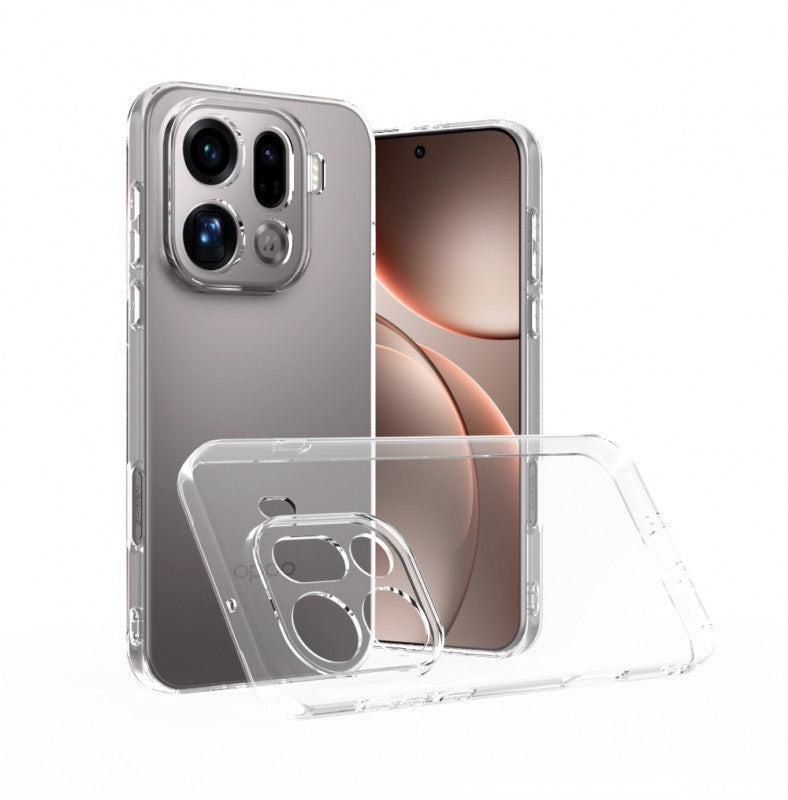 Capa OPPO Find X9 Pro Silicone Transparente