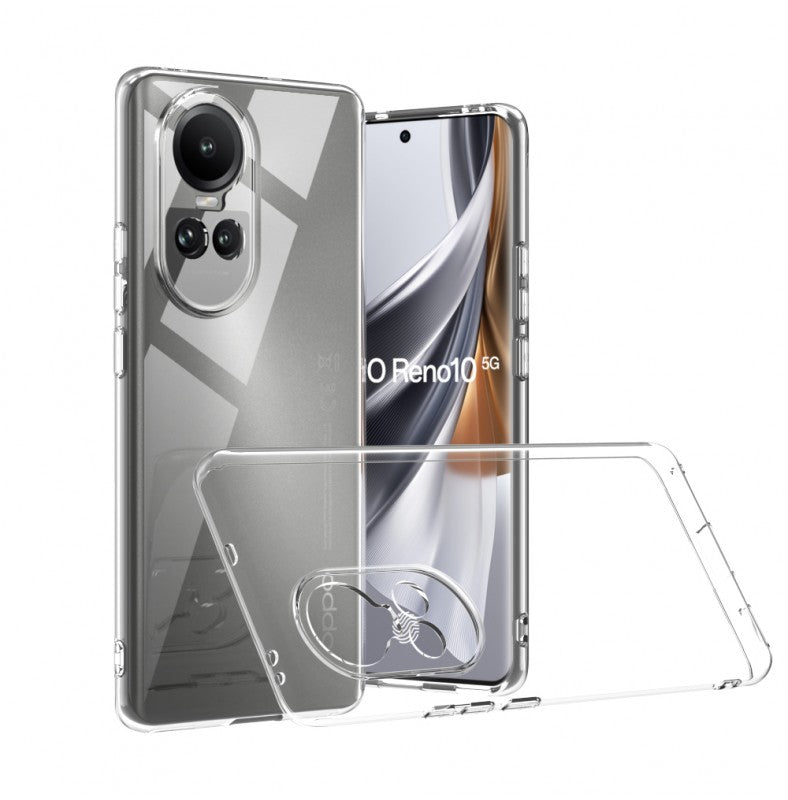 Capa OPPO Reno10 5G Silicone Transparente