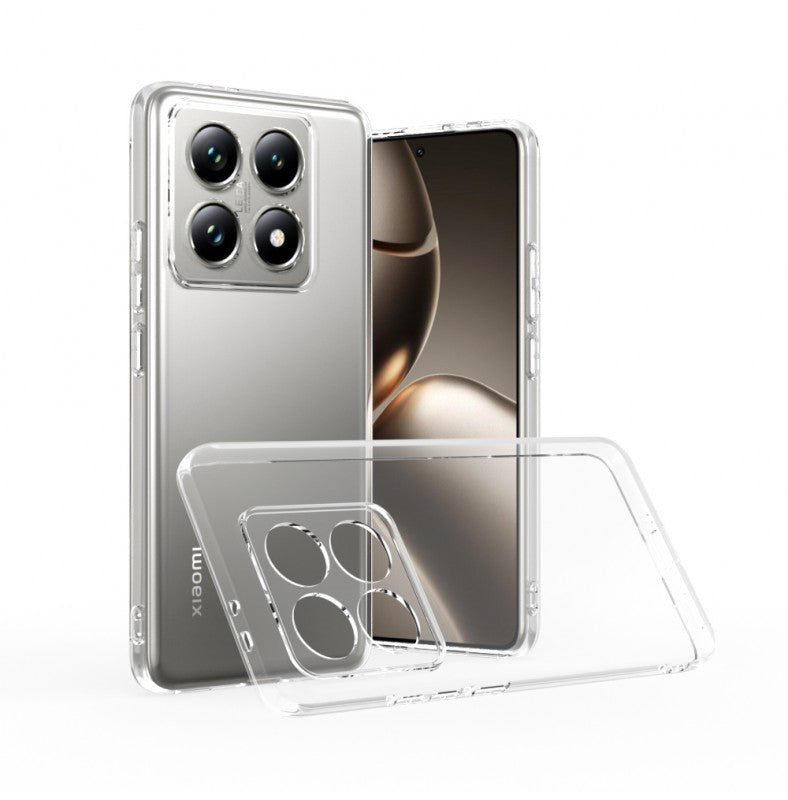 Capa Xiaomi 14T Pro Silicone Transparente