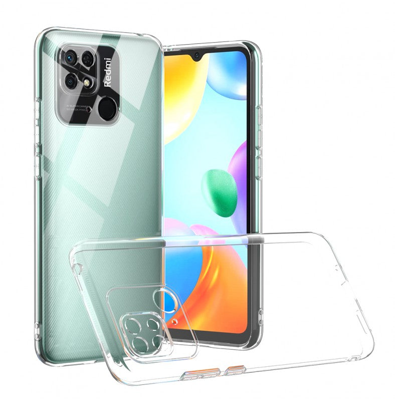 Capa Xiaomi Redmi 10C Silicone Transparente