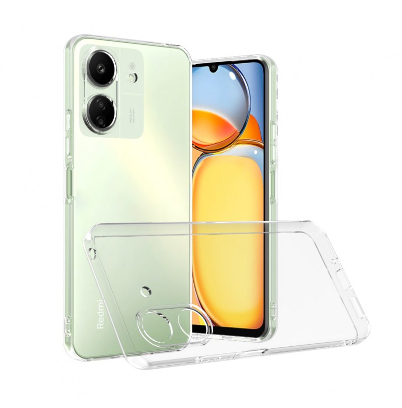 Capa Xiaomi Redmi 13C 5G Silicone Transparente