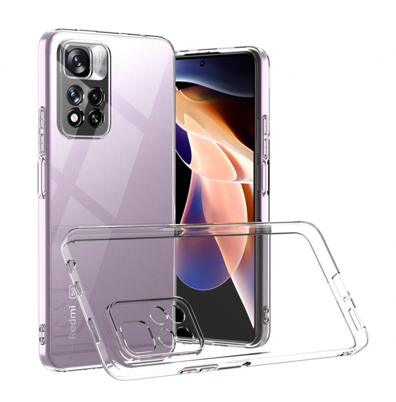 Capa Xiaomi Redmi Note 11 Pro 4G Silicone Transparente