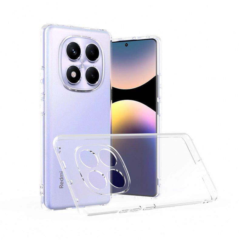 Capa Xiaomi Redmi Note 14 Pro 4G Silicone Transparente