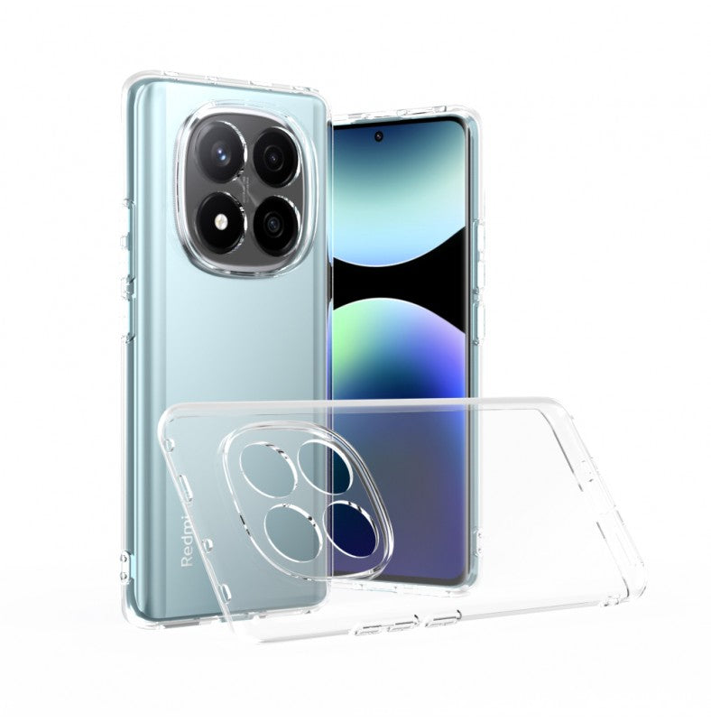 Capa Xiaomi Redmi Note 14 Pro 5G Silicone Transparente
