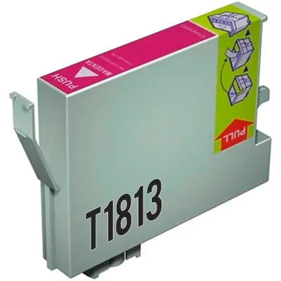 Tinteiro Epson 18 XL Compatível, T1813 magenta